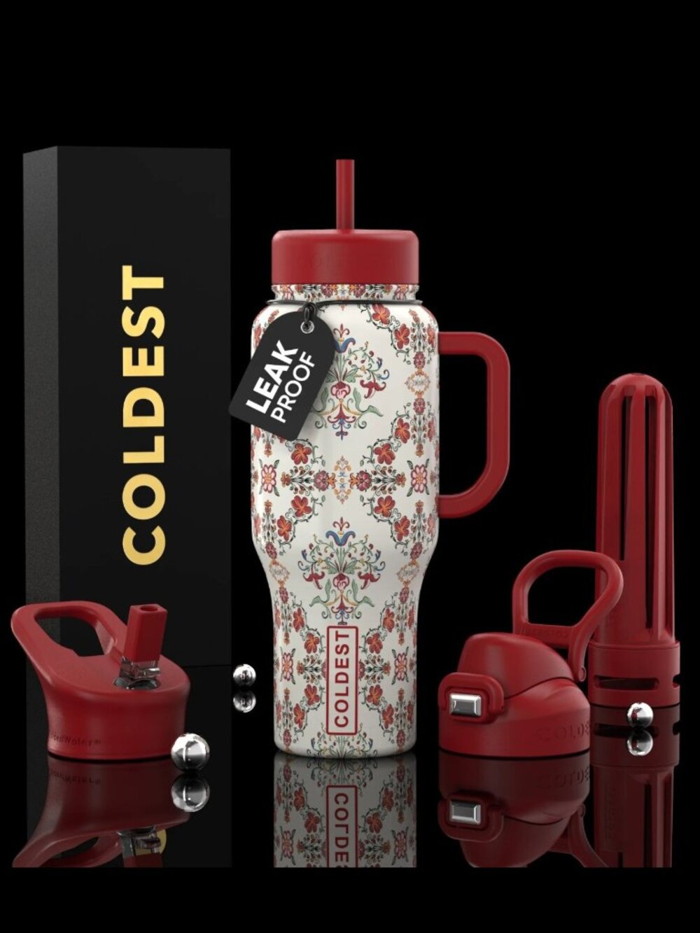 COLDEST 36oz The Ottoman Tumbler, Leakproof, Limited Edition – NIB